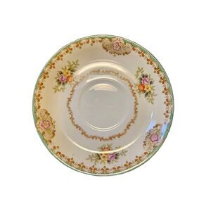 Vintage Noritake Moriyama Japan 5.75" Floral China Dessert Bowls